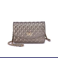 Express your trendiness by sporting this fabulous women's crossbody wallet by Mellow World, featuring a stylish quilted design. How do you accessorize? Check out our ACCESSORIES GUIDE for essential tips to elevate your style with must-have accessories. HANDBAG FEATURES Strap can be folded for shorter carry or tucked in to use as a clutch HANDBAG DETAILS 5"H x 7.5"W x 1.5"D Drop down length: 21.5" Twist-lock closure Chain-link straps Interior: 1 zip pocket Gold tone hardware FABRIC & CARE Faux Le Quilted Clutch For Evening, Quilted Rectangular Wallets For Evening, Quilted Rectangular Wallet On Chain For Everyday, Everyday Quilted Rectangular Wallet On Chain, Chic Quilted Wallet On Chain, Quilted Rectangular Wallet On Chain, Quilted Rectangular Evening Wallets, Quilted Crossbody Wallet For Everyday Use, Everyday Quilted Crossbody Wallet On Chain