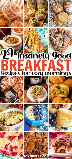 Rise and Shine with These 39 Delicious Breakfast Recipes! The Best Breakfast Recipes, Sunday Breakfast Ideas, Unique Breakfast Ideas, Casseroles Breakfast, Tasty Breakfast Recipes, Breakfast For One, Concealer Tricks, Baked Breakfast Recipes