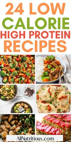 24 low calorie high protein recipes that are delicious and easy to make in minutes