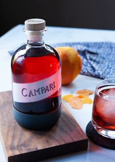 Lake Recipes, Campari Spritz, Homemade Liqueur Recipes, Campari Cocktails, Yummy Cocktails, Boulevardier, Homemade Liquor, Liquor Recipes, Liqueurs Recipes