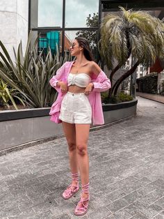 Cancun Outfits, Color Blocking Outfits, Outfit Mujer, Looks Party, Cruise Outfits, Beach Outfits, Brunch Outfit, Casual Chic Outfit, Instagram Foto