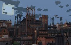 Minecraft Industrial, Minecraft Logic, Minecraft Create, Steampunk City, Minecraft City, Minecraft Plans