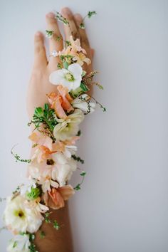 mayesh-weddings-flower-bouquets-floral-arrangements-wholesale-events-bride-flowers-garden Bridesmaid Bouquet Alternatives, Wearable Flowers, Jewelry Shoot, Fresh Flower Jewelry, Floristry Design, Corsage And Boutonniere Set, Amazing Body, Corsage And Boutonniere, Hand Flowers