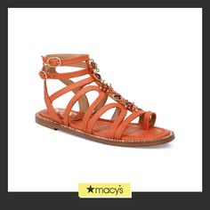 in stock Gladiator Flats, Strappy Sandals Gladiators, Flat Gladiator Sandals, Gladiator Sandals, Sam Edelman, Flat Sandals, Ankle Strap, Open Toe, Womens Sandals