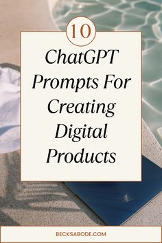 10 ChatGPT Prompts to Create Digital Products Wellness Digital Products, How To Make Digital Collage Art, How To Create A Digital Product, Popular Digital Downloads, Creating Digital Art, Popular Digital Products, Digital Product Aesthetic, Making Digital Products, How To Create Digital Products