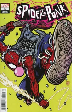 the cover to spider - punk vol 1