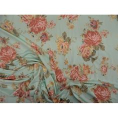 an image of a floral print fabric