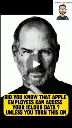 steve jobs is shown with an ad for apple