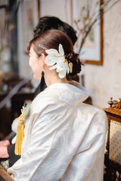 Kimono Style, Kimono Fashion, Wedding Hair, Ruffle Blouse, Quick Saves