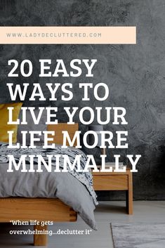 Minimal Life, Minimalist Kids, Common Denominator, Declutter Your Mind, Minimalist Quotes