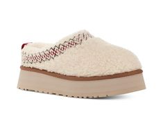 UGG Tazz Braid | Zappos.com Ugg Tazz, Shearling Slippers, Ugg Tasman, Sheepskin Slippers, Platform Clogs, Clog Slippers, Fuzzy Slippers, Natural Women, Platform Slippers