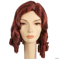 Traditional 1800's wig with smooth waves at the crown that end in below-the-chin ringlets. Good for Little Women characters, medieval maids, many more. Skin Part. Synthetic wig fits most adults. Medium Chestnut Brown, Drag Hair, Light Chestnut Brown, Women Characters, Dark Auburn, Champagne Blonde, Bearded Lady, Regency Romance, Little Women