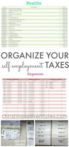 the ultimate guide to organize your self employment taxes