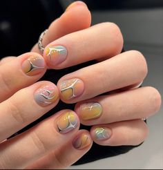 Short Funky Nails, Men Nails, Trends Nails, Unghie Nail Art, Minimal Nails, Soft Nails