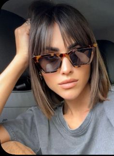 Long French Bob, Hip Hair, Penteado Cabelo Curto, Hair Stylist Life, Short Hair With Bangs, Hair Color Trends, Love Hair, Gorgeous Hair, Balayage Hair