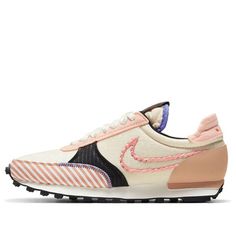 (WMNS) Nike Daybreak Type 'Crimson Tint' DD8506-881 (SNKR/Low Top/Women's/Waffle Shoes) Apricot Agate, Nike Daybreak, Marathon Running Shoes, Running Shoes Sneakers, Latest Shoes, Shoe Lover, Casual Shoes Women, Stylish Sneakers, Shoe Game