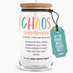 PRICES MAY VARY. CHAOS COORDINATOR GIFTS FOR WOMEN - Put a smile on your boss babe’s face by gifting her this Boss Lady Gifts For Women 16 Ounce Clear Glass Tumbler. Gifts for her can be unique and romantic valentines day gifts for her or great gifts for women 30s. BEST FRIEND GIFTS FOR WOMEN - Use this coworker gifts for women tumbler to celebrate various occasions with your wife or girlfriend. It can be a birthday present for a friendship gifts for women friends, Valentines Gifts For Her, offi Friends Valentines Gifts, Schitts Creek Birthday, Glass Cup With Straw, Women 30s, Clear Glass Tumbler, Boss Lady Gifts, Boss Day, Women Boss, Health Gifts