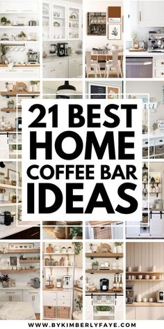 Home Coffee Bar Ideas Apartment Coffee Corner, Coffee Bar Island Ideas, Coffee Shop Dining Room, How To Decorate Coffee Bar, Coffee Bar Wine Bar Combo, Coffee Bar Accessories Decorating Ideas, Home Coffee Bar Ideas Kitchen Counters, Home Coffee Bar Ideas Small Spaces, Coffee Bar Ideas For Kitchens