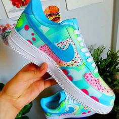 Yayoi Kusama Style Custom Air Force One for Yayoi Kusama Fan - Etsy Turkey Rave Shoes, Nike Shoes Women Fashion, Nike Custom, Snoopy Plush, Custom Sneakers Diy, Custom Painted Shoes, Custom Shoes Diy, Diy Sneakers, Nike Shoes Air Force