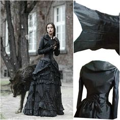 Pleated Ball Gown, Movie Dresses, Victorian Ball, Steampunk Goth, Ball Gown Dress, Teens Dresses, Southern Gothic, Curtain Call, Costume Store