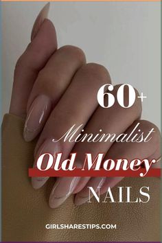 Luxury Acrylic Nails, Simple Elegant Nails, Minimalist Old Money, Old Money Nails, Classy Almond Nails, Mauve Nails, Milky Nails