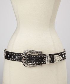 Y2k Belt, Bling Belts, Black Turquoise, Turquoise Cross, Nikki Sixx, Rhinestone Belt, Studded Belt, Country Girl