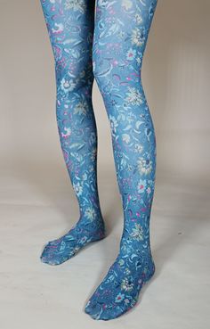 One Size / US woman's 5'-5'8" 98% Nylon, 2% Spandex Machine wash, tumble dry low Made by craftsman in Japan Tabbisocks' Paisley Patterned Print Tights Collection. Timeless design meets modern comfort, making these tights a must-have for any occasion. Ouji Fashion, Japanese Bridge, Print Tights, Floral Tights, Thick Headbands, Emperors New Clothes, Internet Girl