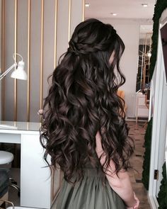 Long Wavy Hair, Easy Hairstyles For Long Hair, Bride Hairstyles, Down Hairstyles