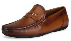 Semi-formal Goodyear Welted Calf Leather Loafers, Brown Semi-formal Loafers With Removable Insole, Semi-formal Brown Suede Loafers, Brown Slip-on Loafers With Goodyear Welt Construction, Luxury Gentleman's Slip-on Loafers, Men Vintage, Handmade Fashion