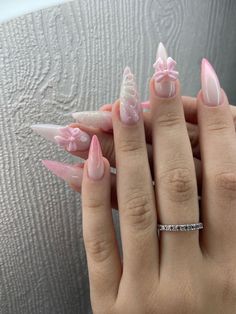 Winter Nail Art Designs, Nail Extensions Acrylic, Blush Nails, Pretty Gel Nails, Acrylic Nails Coffin Pink, Nails Only, Winter Nail Art, Bling Acrylic Nails, Winter Nail