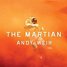 an astronaut floating in the sky with text that reads, the martian and wer