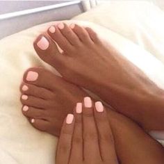 Light Pink Nails, Pedicure Designs