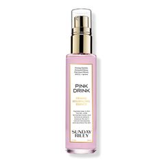 Pink Drink Firming Resurfacing Essence - SUNDAY RILEY | Ulta Beauty Fermented Honey, Feeling Alive, Honey Pink, Raspberry Fruit, Pink Drink, Sunday Riley, Pink Drinks, Theobroma Cacao, Facial Mist