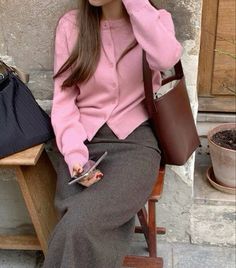 Mode Hippie, Cute Modest Outfits, Modest Fits, Work Fits, Hijab Fashion Inspiration, Hijabi Fashion, Modest Fashion Outfits, Mode Inspo, 가을 패션