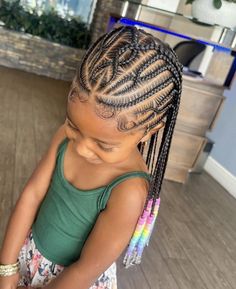 Braids For Girls Kids Black, Braided Hairstyles For 10 Years, Back To School Hair Styles Black Kids, Cute Kid Hairstyles Braided, Baby Girl Braided Hairstyles Black, Cornrow Kids Hairstyles, Toddler Braided Hairstyles Girl Black, Braids For 6th Graders, Black Kid Braid Styles