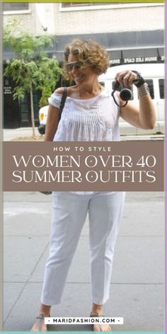 Embrace elegant summer fashion with our chic outfi Beach Vacation Outfits Over 40, Beach Weekend Outfit, Over 40 Outfits, Italian Summer Outfits, Summer Outfits For Women, Summer Dressing, Date Outfit Summer, Chic Summer Style