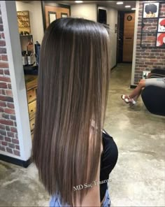 Brunette Babylights, Babylights Brunette, Hair Brunette, Hair With Highlights, Balayage Brunette