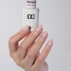 DND - Gel & Lacquer - She's White? She's Pink? - #860 Color Undertones, Elegant Nail Polish, Dnd Nail Polish, Sheer Polish, Nail Polish Gift Set, Nail Polish Gift, Luminous Nails, Dnd Gel Polish, Uv Gel Nail Polish