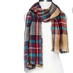 Oversize Plaid Tartan Blanket Scarf...Dimensions:: 73" L X 24" W Tartan Blanket Scarf, Zara Scarf, Tartan Plaid Scarf, The Cardigans, Tartan Blanket, Plaid Blanket Scarf, Oversized Scarf, Tartan Plaid, Womens Plaid