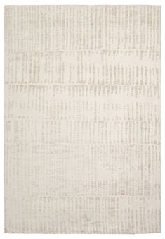 a white rug with vertical lines on the bottom, and an off - white background