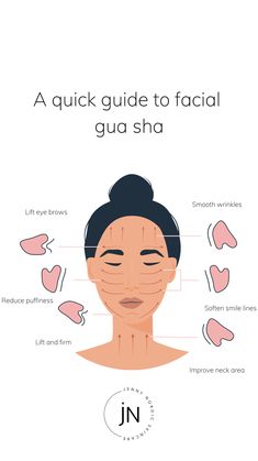 Gua Sha Technique 3 Bumps, Correct Way To Use Gua Sha, Quick Gua Sha Routine, Face Message With Gua Sha, Gus Sha Smile Lines, Gua Sha For Slimmer Face, Gua Sha Direction, Gusha Tutorial, Hua Sha Routine