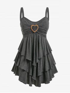 Cheapest and Latest women & men fashion site including categories such as dresses, shoes, bags and jewelry with free shipping all over the world. Plus Size Elegant Dresses, Dress With Sweetheart Neckline, Layered Tunic, Layered Tank Top, Plus Size Elegant, Casual Party Dresses, Mini Cami Dress, Layering Tanks, Plus Size Tank Tops