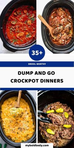 dump and go crockpot dinners are the perfect way to use up leftover food