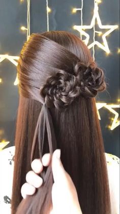 Bridal Hair Inspiration, Long Hair Video, Highlights Brown Hair, Easy Hairstyles For Long Hair, Long Braids, Braids For Long Hair, Light Brown Hair, Purple Hair