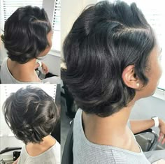 Hairstyles For Black Hair, Hair Guide, Sassy Hair, Relaxed Hair, Short Natural Hair Styles, Short Styles, Silk Wrap