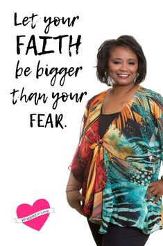 Let your faith be bigger than your fear. Quotes #Uplifting #Quotes #CancerQuotes Fear Quotes, Uplifting Quotes