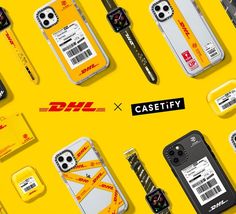 For DHL's 50th anniversary, we're connecting your tech to the best brands by bringing our 72 hour sold out co-lab back. Expect another hyped up drop of must-have tech accessories. Dress Your Tech, Airplane Drawing, Supreme Wallpaper, Apple Cases, Best Brands, Good Brands, 50th Anniversary, 50 Years