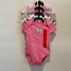 New With Tags. Rococo 4 Piece Baby Short-Sleeve Bodysuits, Size 9 Months. Cat Kitty Theme. Material: 100% Cotton *New To Poshmark, Use My Referral Code: Fortunefaves . Receive $10 Poshmark Upon Joining. Cute Pink Short Sleeve Bodysuit For Playtime, Pink Fitted Short Sleeve Bodysuit For Playtime, Pink Fitted Short Sleeve Bodysuit Playful Style, Cute Pink Short Sleeve Bodysuit, Pink Fitted Short Sleeve Bodysuit, Playful Pink Short Sleeve Bodysuit, Cute Pink Short Sleeve Onesie, Pink Short Sleeve Bodysuit, Sparkle Romper