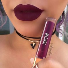 Milani Purple Red Lipstick, Maquillage Kylie Jenner, Lipstick Ideas, Smink Inspiration, Kiss Makeup, Lip Art, Makeup Goals, Lipstick Shades, Red Lipstick