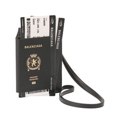 Balenciaga Passport Case Card Case Coin Case Holder Black Balenciaga Card Holders, Bags Balenciaga, Passport Case, Passport Holder, Lyon, Card Case, Balenciaga, Black Color, Coin